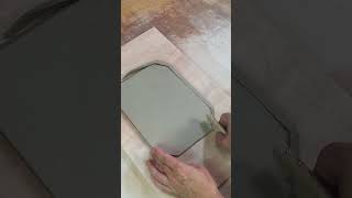 Making eightsided rectangle clay pottery  Bonsai Ceramic [upl. by Ahsino]