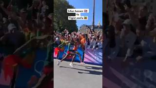 🇳🇱 hassen vs 🇪🇹 assefa parisolympics2024 አረንጓዴውጎርፍ sifanhassan tigistassefa athletics marathon [upl. by Nnalatsyrc]