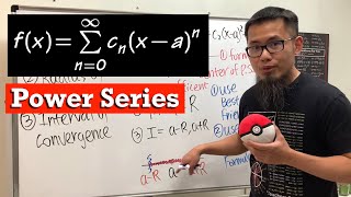 calculus 2 power series a detailed introduction form radius amp interval of convergence [upl. by Uriia]