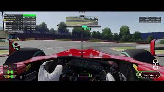 RSS 2018 V8 30 min race  Spa starting p20 w zara house music [upl. by Norvan]