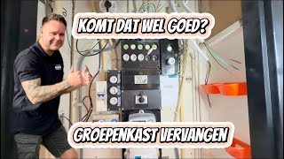 3 fase groepenkast plaatsen in hoofddorp  Elektricien  XL video 8 [upl. by Ytsirc154]