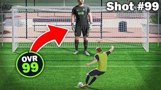 I Took 100 Shots vs 99 Rated Goalkeeper [upl. by Anirroc952]