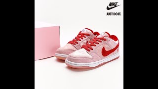 StrangeLove x NikeDunk Low SB Valentines Day CT2552800 [upl. by Dodi]