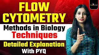 Flow Cytometry Analysis I Techniques I Methods in Biology I Detailed Explanation amp PYQ [upl. by Arehc574]