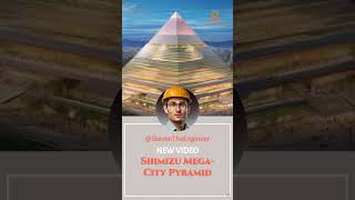 Shimizu MegaCity Pyramid Tokyo’s Futuristic Floating City [upl. by Odraccir]