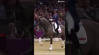 Valegro’s last performance😢 sad dressage horse horseriding [upl. by Aholla]