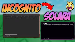 Roblox Exploits Are Back New and Free quotSolara and Incognitoquot short talk  Roblox Exploiting News [upl. by Utir]