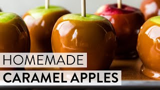 Homemade Caramel Apples  Sallys Baking Recipes [upl. by Salahcin]