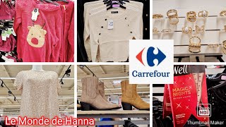 CARREFOUR FRANCE 0311 NOUVELLE COLLECTION FEMME 🚺 [upl. by Llenahc58]