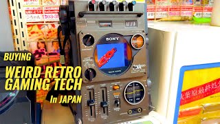 Looking for the WEIRDEST Retro Gaming Tech in TOKYO JAPAN Saitama Chiba Akihabara [upl. by Esiole]