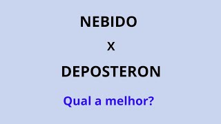 Nebido ou Deposteronquais as diferenças [upl. by Jerrome73]