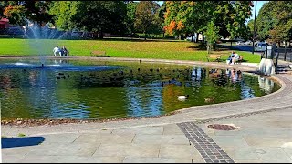 Norton Duck Pond Best Village Green and High Street Cafe Culture Heaven Walkabout Tour Walk [upl. by Sinegold818]