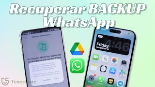 🔔Gratis 2 Métodos para Recuperar Copia de Seguridad de WhatsApp desde Google Drive sin Perder Nada✨ [upl. by Ebsen]