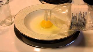 The Water Bottle Method For Separating Egg Yolks From Egg Whites [upl. by Anayit]