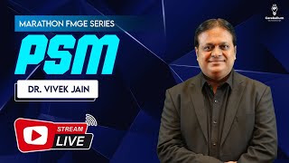 Marathon FMGE Series PSM by Dr Vivek Jain  Cerebellum Academy [upl. by Amalburga]