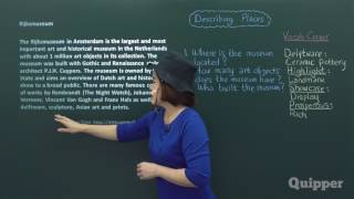 Quipper Video  Bahasa Inggris  Describing Places SMA [upl. by Ellener]