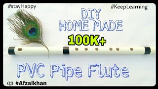 DIY Homemade PVC Pipe Flute  Transverse Flute How to Make flute with PVC pipe  DIY Flute [upl. by Draner]