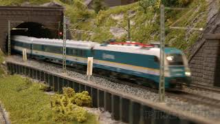 TT Scale Trains  Model Railway with Rolling Stock of Tillig PIKO Hornby and Peresvet Пересвет [upl. by Anits]