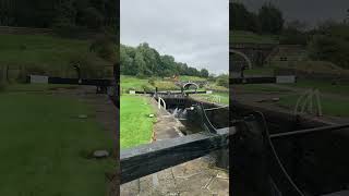 Grenberfield Locks the highest part of the Leeds and Liverpool canal heading to Barnoldswick canal [upl. by Etnovert579]