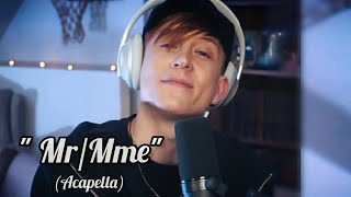 Loïc Nottet  quotMrMmequot Acapella live Tiktok [upl. by Barthol237]