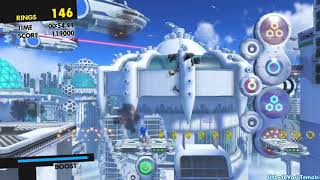 Sonic Forces  Stage 23  Metropolis Metropolitan Highway  SRank [upl. by Deanne797]