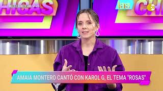 Karol G invitó a Amaia Montero a cantar quotRosasquot encima del escenario │VLC│ 230724 [upl. by Cas]