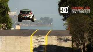 DC SHOES KEN BLOCKS GYMKHANA FIVE ULTIMATE URBAN PLAYGROUND SAN FRANCISCO [upl. by Akimert866]