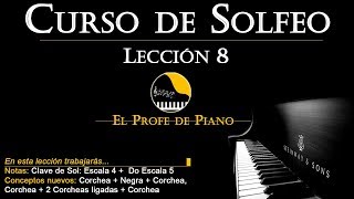 Curso de Solfeo para principiantes  Lección 8  Aprende las notas  Curso de Lenguaje Musical [upl. by Jaela27]