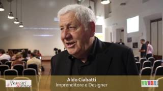 Aldo Ciabatti  Imprenditore e designer [upl. by Annaiviv]