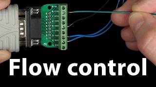 RS232 flow control [upl. by Etakyram]