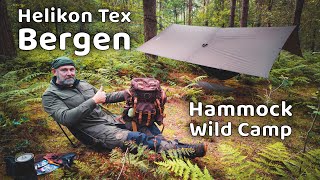 Helikon Tex Bergen Hammock Camp  Full Loadout  Swagman Roll Hammock Underquilt  Small Backpack [upl. by Placido]