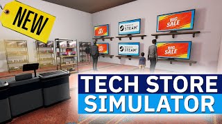 Tech Store Simulator Buy Manage Hire amp Upgrade your Electronic Shop [upl. by Magdalen460]