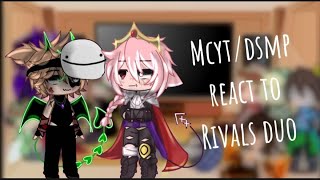 McytDsmp react to rivals duo Dream amp TechnoDnb  reaction  dsmp [upl. by Randolph]