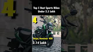 Top 5 Best Sports Bikes Under 25 Lakh in India 2023 [upl. by Salamanca]