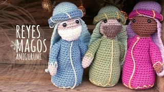 Tutorial Belén Amigurumi Part 4 Reyes Magos Nativity English subtitles [upl. by Amity]