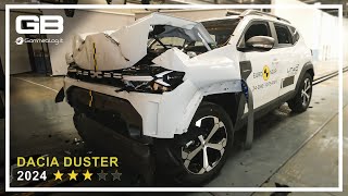 Dacia Duster 2024 CRASH TEST Euro NCAP  3 STARS ⭐️⭐️⭐️ [upl. by Issie]