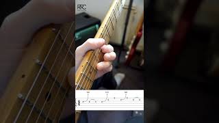 Blues Rock Style Run in Bbm 🔵guitarlesson guitartabs guitartutorial guitarist bluesguitar [upl. by Anat]