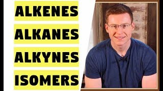 Naming Alkanes Alkenes Alkynes and Types of Isomers [upl. by Atnohsal]