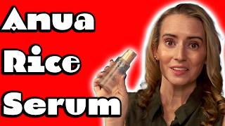 Anua Skincare 🆕 7 Rice Ceramide Hydrating Barrier Serum Review How to Use Dupes amp Alternatives [upl. by Enaz]