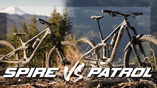 Patrol VS Spire  Transitions New Bikes Compared [upl. by Ahsilyt]