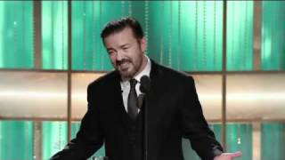 Golden Globes 2011  Ricky Gervais Русский Перевод [upl. by Mcgregor472]