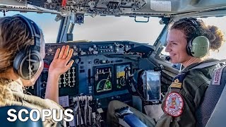 First All Female NATO AWACS Flight Operation [upl. by Rialcnis613]