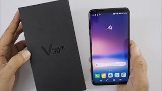 LG V30 Unboxing amp Overview Retail Indian Unit [upl. by Akkim]