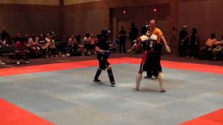 Full Contact Kung Fu Sanda Match  Martial Arts Plano [upl. by Llenart592]