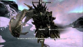 Skyrim  Karthspire Puzzles amp Skyhaven Temple  Fixed Esbern amp Arngeir amp Paarthurnax [upl. by Rollecnahc]