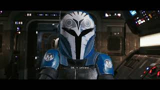 STAR WARS Jedi Survivor Mandalorian Gal Mask Voice V1 [upl. by Eittak825]