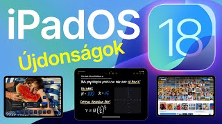 iPadOS 18 újdonságok [upl. by Atarman]