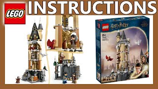 LEGO instructions  Hogwarts Castle Owlery  76430  LEGO Harry Potter 2024 [upl. by Nedda]