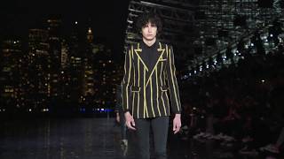 Saint Laurent Menswear Spring Summer 2019 [upl. by Elsi692]