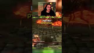 I rolled into lava DarkSoulsRemastered CrowdControl GameFails Twit [upl. by Ydrah]